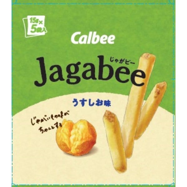 Calbee Jagabee 초밥 맛 75g(15g×5개)